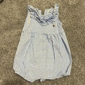 EEUC Ralph Lauren Baby Bubble Romper 6 months